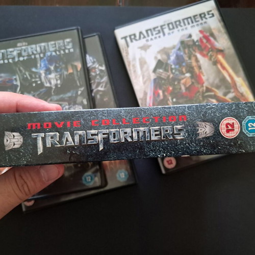 Transformers 1 & 2 Boxed DVD with Bonus 3, like new, English subtitles