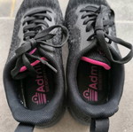 Admiral women's athletic shoes like new, size 39, black pink