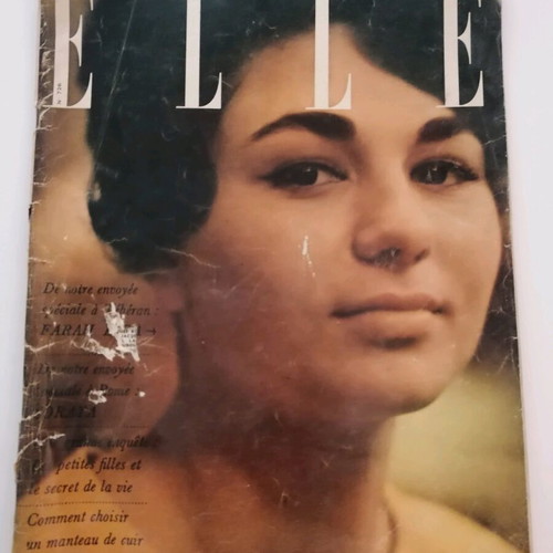 Elle magazine 1959 used, French, collectible
