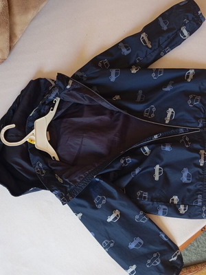H&M spring jacket like new, blue, for 3-4 years old boys