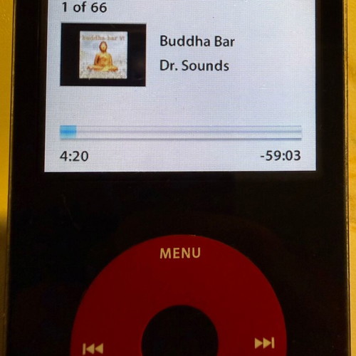 iPod 30GB U2 Special Edition used with Crystal Acoustics Soundbar