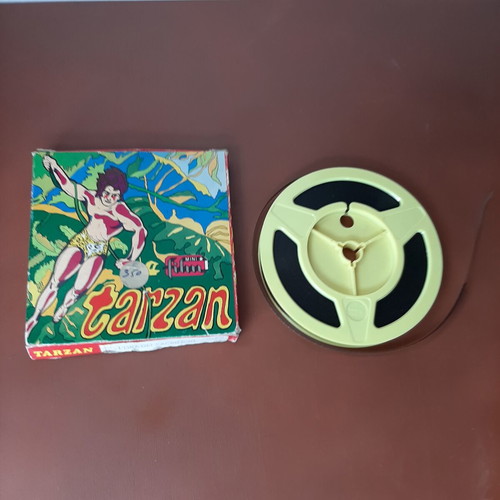 Tarzan Super 8 film used, vintage 1960s