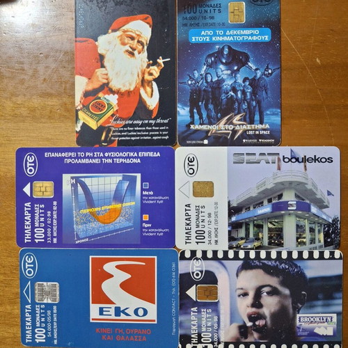 Phone cards used, pack of 6 rare 1998 - 2,20 - Vendora.cy Phone cards used, pack of 6 rare 1998 - 2,20 - Vendora.cy