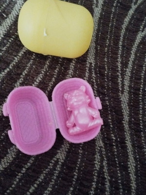 Kinder Surprise Cat used with basket
