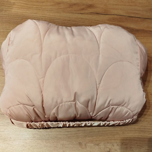 Primark Girls' Pink Winter Jacket with Hood and Heart Belt Size 3-4 Years