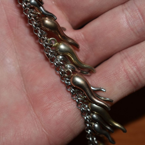 Vintage silver bracelet used