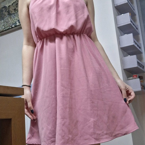 LC Waikiki summer dress pink like new, size S