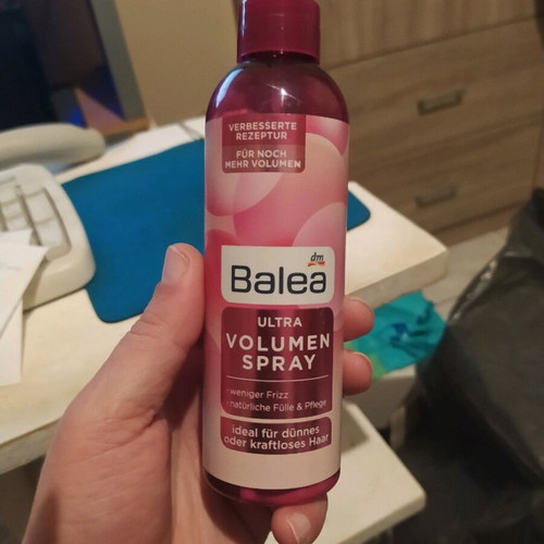 Balea Ultra Volume Spray μεταχειρισμένο, 160ml, ιδανικό για λεπτά μαλλιά