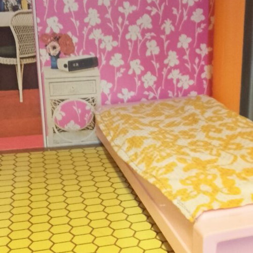 Barbie Home Vintage 1980 Used, Collectors' Dollhouse with Furniture