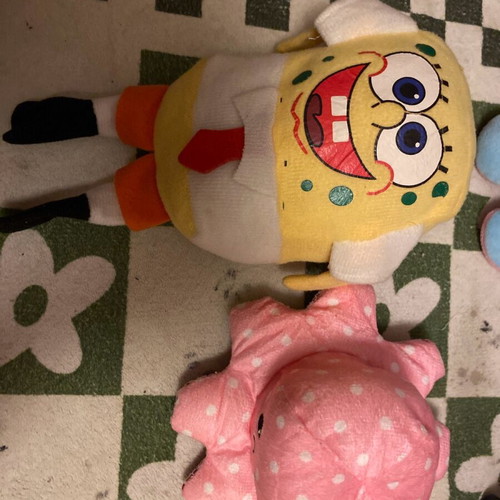 Reversible plush octopus like new with bonus doll