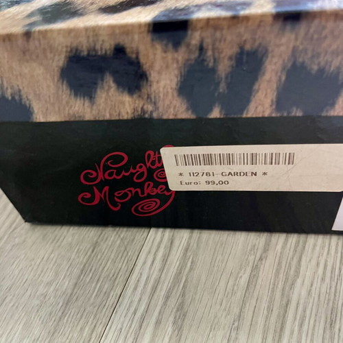 Naughty Monkey platform sandals like new, size 38, multicolor