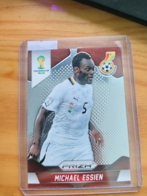 Michael Essien 2014 Panini PRIZM FIFA World Cup Brazil card like new