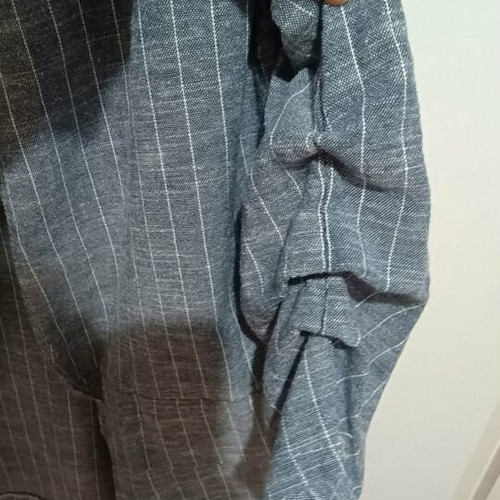 Piazza Italia Linen Jacket like new, size M, blue