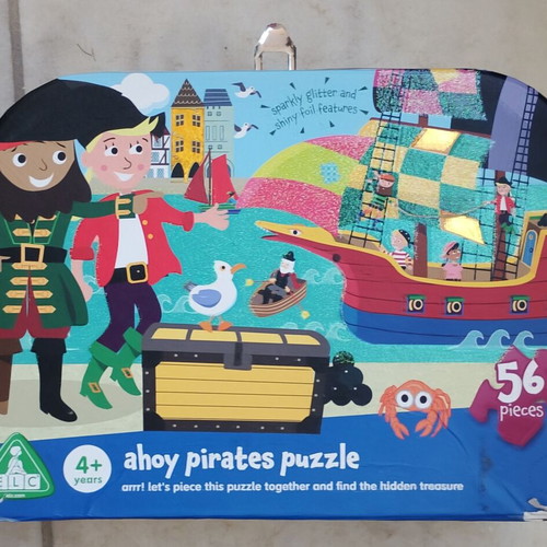 Pirates puzzle used, 56 pieces