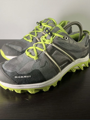 Raichle Mammut MTR 141 GTX women's trail running shoes, grey lime, EUR 38