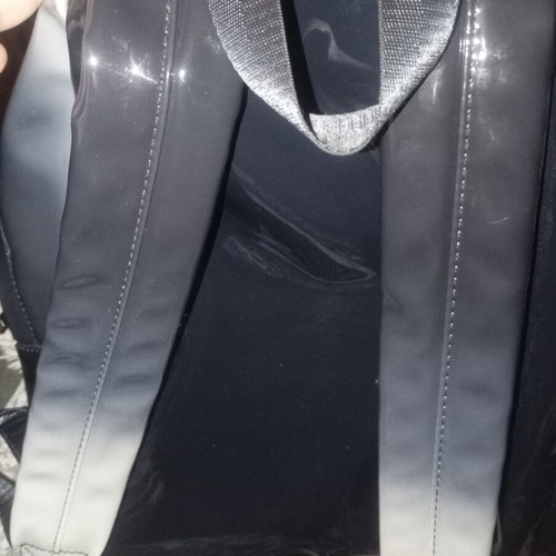 Backpack Bershka blue used
