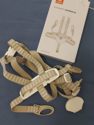Stokke Tripp Trapp Highchair Safety Harness Beige new