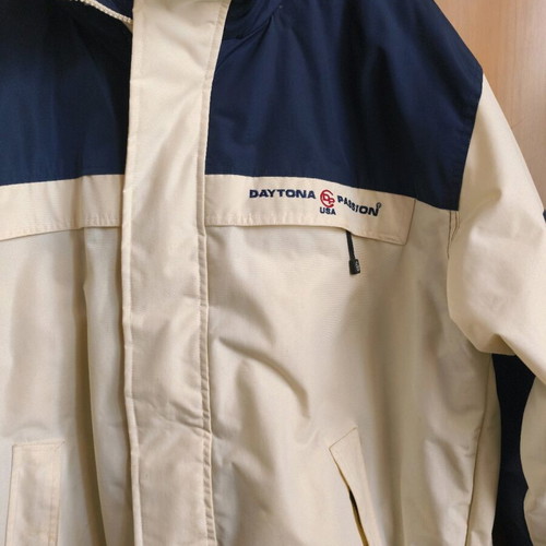 Daytona Passion Men's Plus Size Jacket New Black/Beige