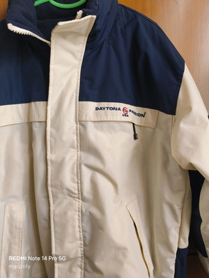 Daytona Passion Men's Plus Size Jacket New Black/Beige