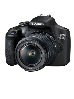 Canon EOS 2000D DSLR Camera 24.1 MP with 18-55mm Lens new