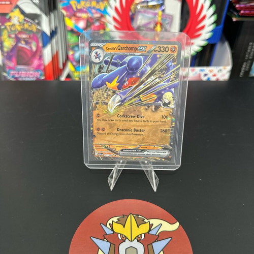 Κάρτα Cynthia's Garchomp ex Double Rare Ascended Heroes Fighting Holo σαν καινούργιο
