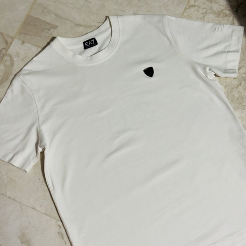 Emporio Armani EA7 white T-shirt, medium size