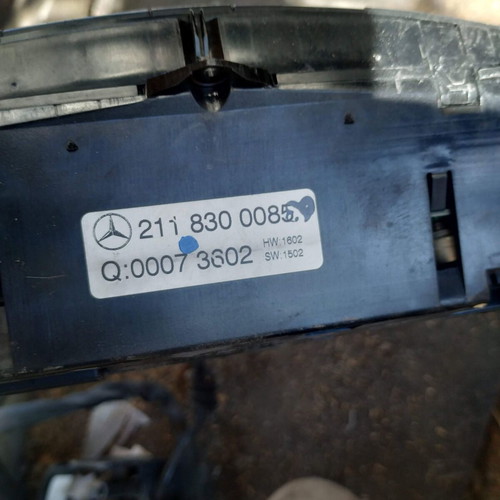 Mercedes E Class W211 air conditioning panel used