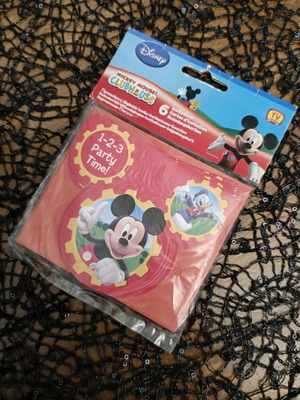Disney Mickey Mouse and Donald Duck Kids Party Invitations set of 6 new