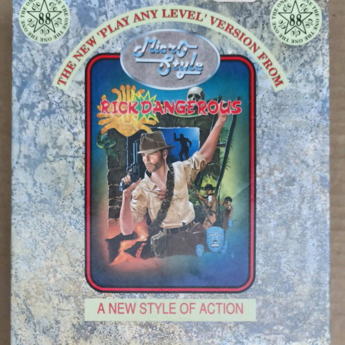 Rick Dangerous (MicroStyle) (Atari ST) like new, complete in box