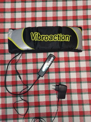 Vibroaction passive exercise belt
