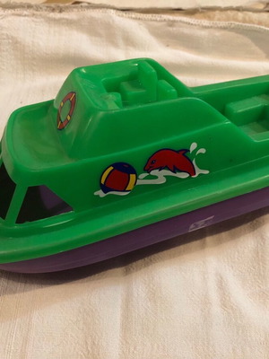 Greek Delfino boat used, length 32cm