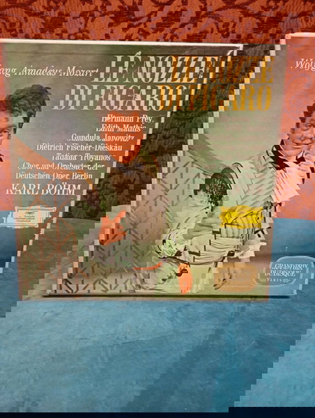 Οι Γάμοι του Φίγκαρο - Όπερα του Βόλφγκανγκ Αμαντέους Μότσαρτ / 4πλος Δίσκος LP
