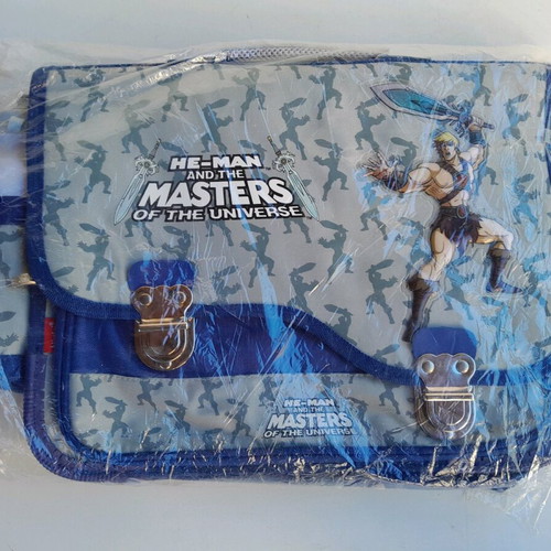 Square school bag He-Man and the Masters of the Universe 2004 new