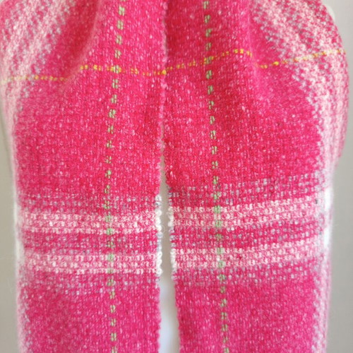 Burberry pink wool scarf like new, 160 x 23 cm
