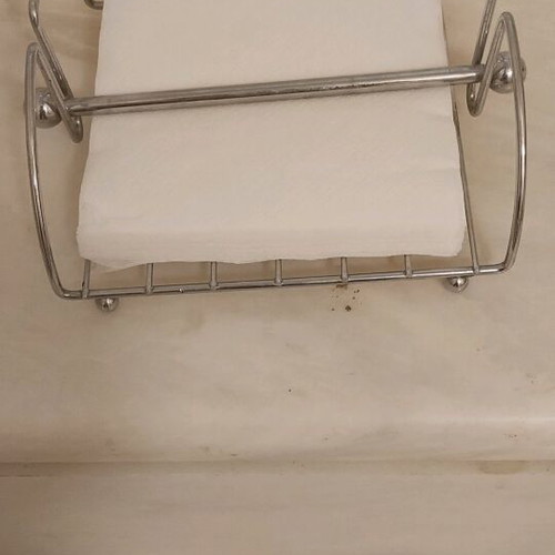 Metal napkin holder like new