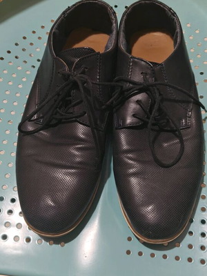 Mark & Spencer shoes used, size 44, blue, leather