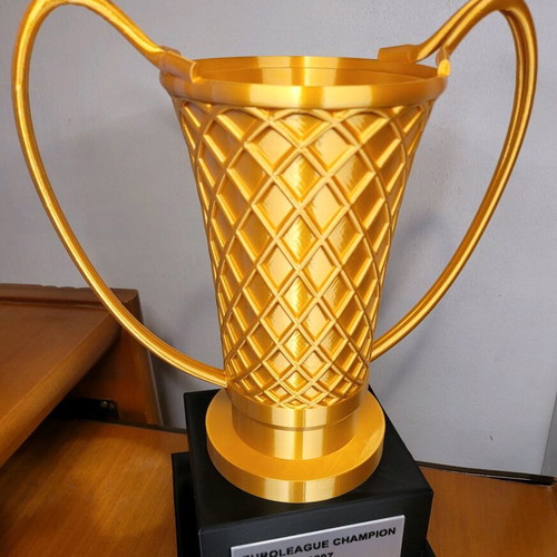 Euroleague Champion Trophy Olympiacos 1997 new