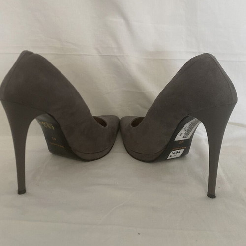 Exe gray suede pumps with 11 cm heel, like new, size 40