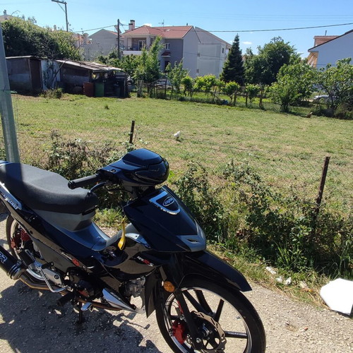 Daytona Sprinter 125cc 2023 like new, black Euro 5 moped