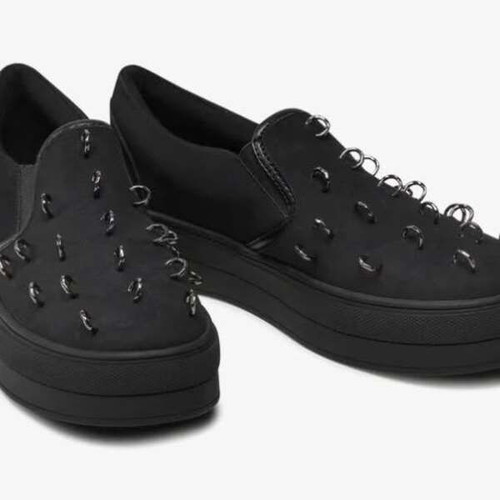Black women's street shoes new, size 38