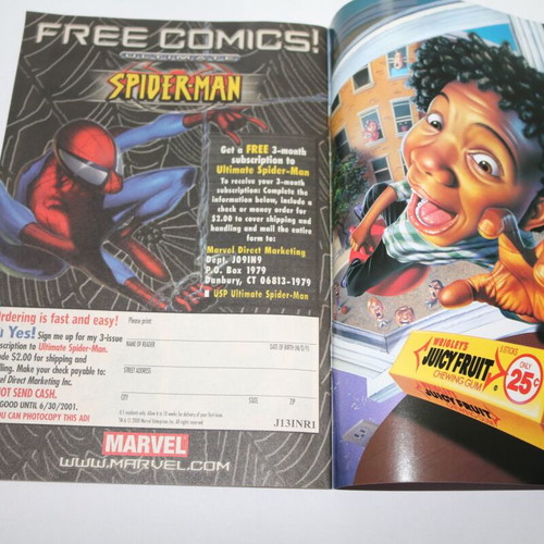 Spiderman 301 Marvel comic used, English reprint 2000