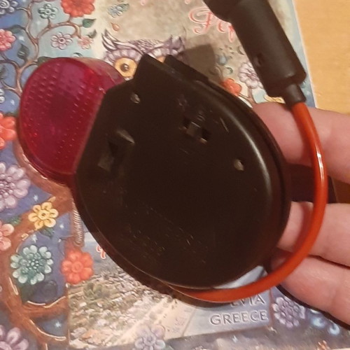 Small bag flashlight used 10x7 cm, suitable for reading