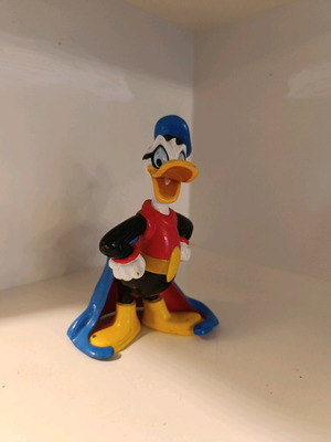 Vintage collectible Phantom Duck figure like new, about 10 cm