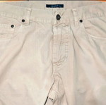 Gant five-pocket pants beige cream straight fit, like new, size S-M