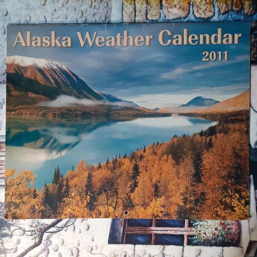 Alaska Weather Calendar 2011 used, hardcover