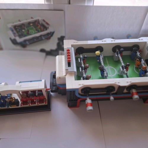 Lego table football like new with instructions and accessories