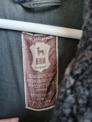 Παλτό από φυσικό μαλλί μεταχειρισμένο, μέγεθος S, μπλε
