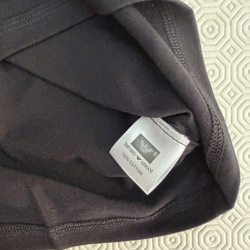 Emporio Armani T-shirt new, size L, black