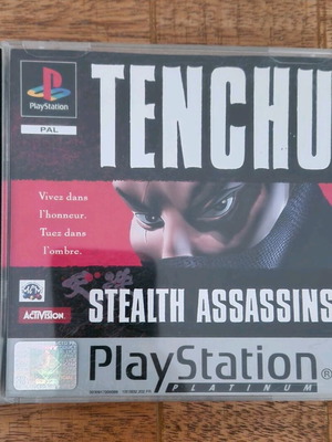 Tenchu Stealth Assassins PlayStation (PS1) употребявана с леко счупен калъф