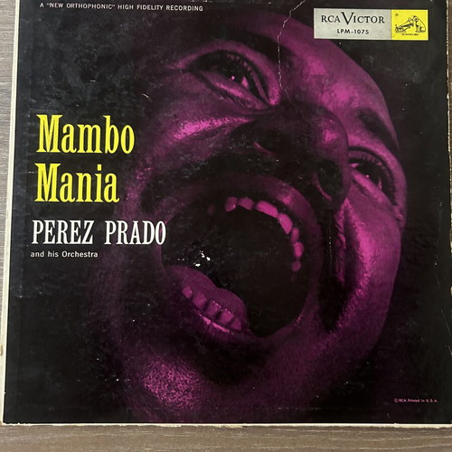 Mambo Mania LP by Perez Prado like new, jazz